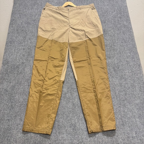 Other - Cabela's Pants Men's 40x32 Upland Brush Khaki Canvas Pants Cotton Brown Hunting